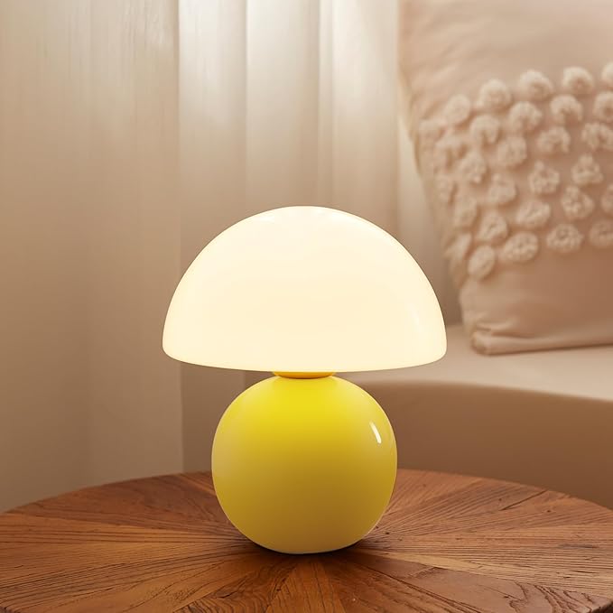 Dawnwake Mushroom Lamp Table Lamp for Bedroom